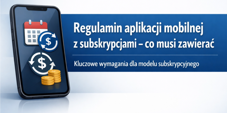 Regulamin aplikacji mobilnej